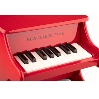 New Classic Toys - Piano - Rot - 18 Tasten